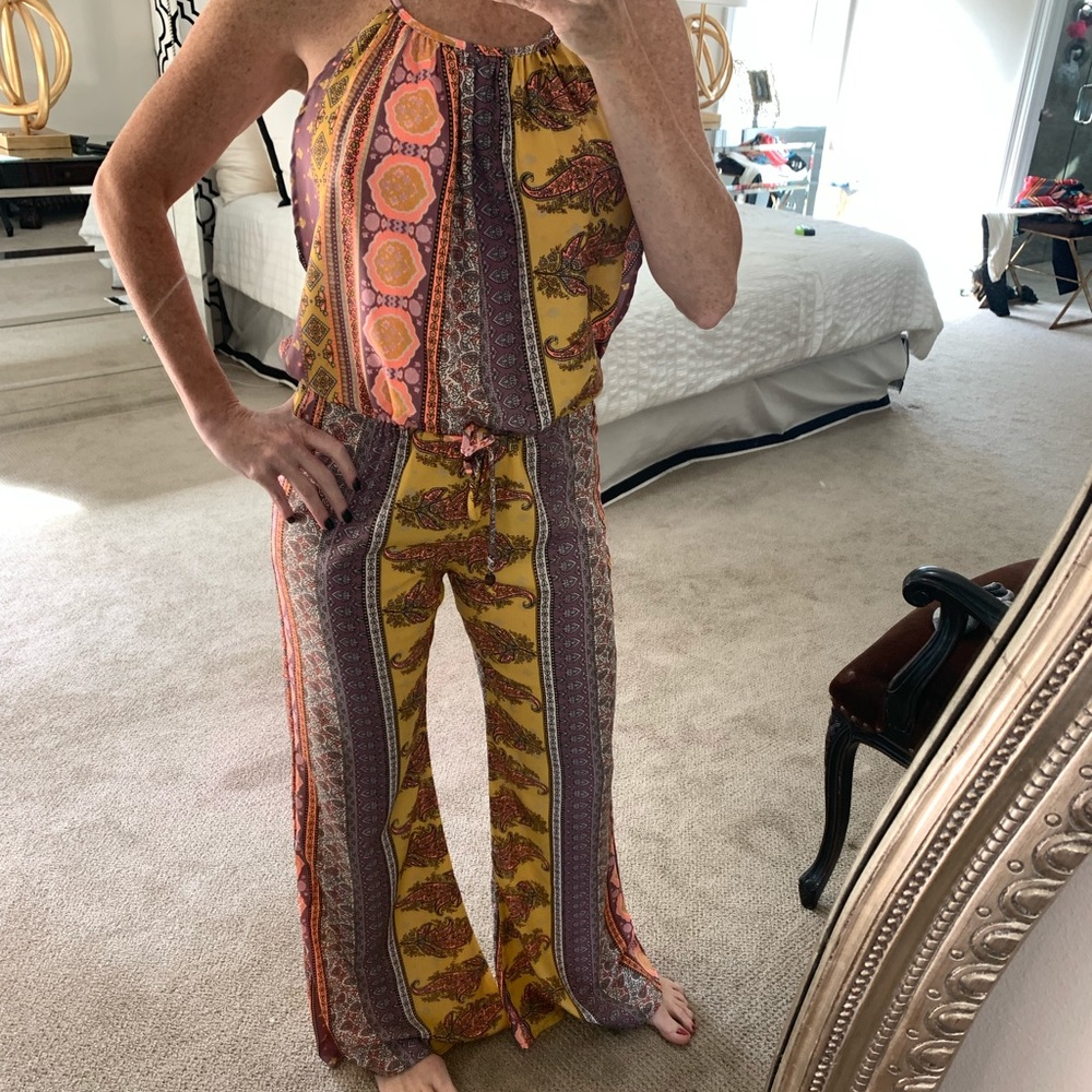 Boho Silky jumpsuit